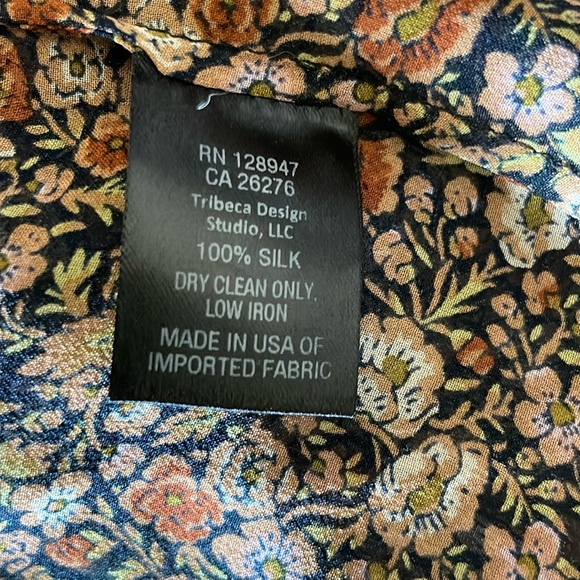 Nili Lotan Floral Sheer Blouse - Picture 5 of 5